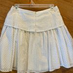 Rag and Bone Rag &‎ Bone White Euelet Skirt Size 4 Photo 1