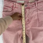 Anthropologie Anthropolgie Pilcro Jeans Womens Size 28 Ultra High Rise Pink Acid Wash Straight Photo 11