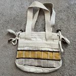 Mini Canvas Bag Tan Photo 1