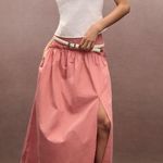 Anthropologie By  Smocked Yoke Maxi Skirt Photo 1