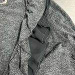 Cecico  Gray Lined Ruffled Sweater with Pockets - Size Large - GUC. Some pilling. Photo 2