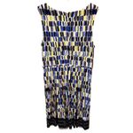Max and Cleo Geometric Print Sleeveless Fit & Flare Dress - Size 14 Photo 5
