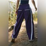 Free People #185 NWT Champ Is Here Pants in Dark Amethyst Photo 1