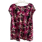 Talbots roses floral cowl neck stain cami blouse sleeveless layering top 2X NWT Photo 3