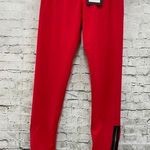 LNA  red zipper leggings sz M NWT Photo 0