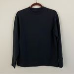 MM.LaFleur The Ellie Pullover - Light French Terry Pima Cotton Black Size Small Photo 2