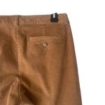 L.L. Bean Women's Size 6 Tall Tan Corduroy Academia‎ Fall Straight Leg Pants Brown Photo 5