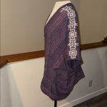 Free People This is a  Tribal Beat Noyal Boho Embroidered Beaded Kaftan top Photo 9