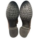 Clarks Hollis Star Buckled Suede Ankle Boot Heel Side Zip Women 9M Photo 3