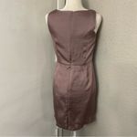 Loft  Ann Taylor Blush Ruffle Sheath Dress 6P Corporate Siren Coquette Girl Photo 3