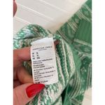 American Eagle NWT  Outfitters Green & White Fair Isle Snowdrift Sweater Size XL Photo 8