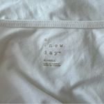 A New Day  NWOT white ruffle sleeve top Photo 2