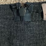 Urban Outfitters Y2K Waffle Knit Flared Pants Small Teal Seamed Thermal Fairy Photo 6