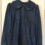 Boden USA Boden Blue Denim Shirt Dress Photo 0
