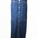 Faded Glory 90’s Vintage  Buttoned Down Sleeveless Denim Dress Photo 2