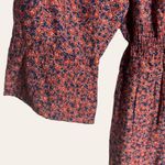 Rebecca Minkoff Chloe Smocked Floral Print Mini Dress Size S Photo 3