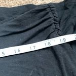 Liz Claiborne Soft Jersey Stretch Mid Rise Maxi Skirt (Sz XL) Black Photo 2