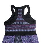 Athleta  Rio Maxi Dress Racerback Purple Printed Photo 3