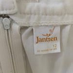 Jantzen Vintage late 60s/ Early 70s pink grey white color block midi ski… Photo 2