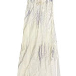 Urban Outfitters Satin Maxi Slip Dress Medium Tie dye Photo 0