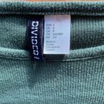 Divided Long Sleeve Crop Top Photo 2