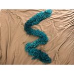 Warm & Stylish Blue Ombre Handknit Scarf Photo 4