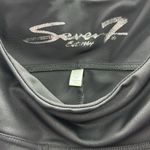 Seven7  Black Full Length Stretch Leggings Activewear Yoga Pants Womens Large Photo 5