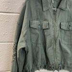 Free People Extreme Cropped Military Jacket Photo 5