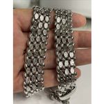 Halogen  Wide Link Style Necklace Silver 16” Photo 1