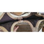 Cole Haan Genevieve Woven Leather RARE Diamond Weave Tote Hand Bag Purse Photo 7