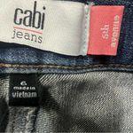 CAbi  5th avenue jeans size 6 blue straight leg high rise Photo 4