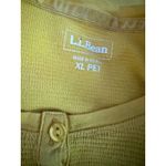 L.L.Bean Yellow Long Sleeve Top Petite XL Photo 1