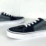 Vans  Sk8-Low 2-Tone Sneakers Navy Blue Canvas Suede Lace Up Skate Shoes Size 8 Photo 7