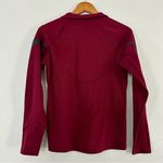 REI Red Quarter Zip Lightweight Sweatshirt Sweater Hiking Running Medium Photo 2