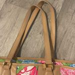 Lilly Pulitzer jubilee patchwork diaper bag with changing pad RARE Photo 2