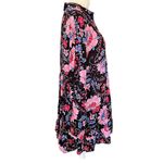 ZARA  Floral Babydoll Dress S Button Front Ruffle Tiered New Photo 4