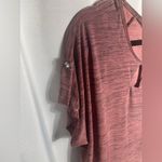 Diana Belle Woman’s Plus Size 3X Pink/Black Rhinestone Decorative Cutout Blouse Pink Photo 2