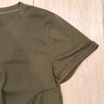 NWOT! Front Knot Khaki T Photo 3
