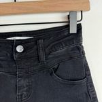 Kancan for Buckle Black High Rise Skinny Jeans Sz 24 Raw Hem Photo 6