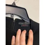 ALICE‎ + OLIVE Employed Black Front Pleated Dress Size 12 Photo 4
