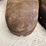 Rockport Katja Shearling Boot Size 7 Dark Brown Grommet Accent & 1" Platform Photo 8