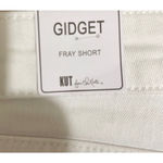 Kut From The Kloth Women's  Shorts White Size 14 NWT Photo 4