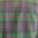 Vintage 90s Petite Green Navy Blue Plaid Wool Blazer Jacket Gold Buttons Preppy Size 16P Photo 9