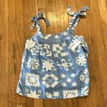 Sonoma  Good for Life Flowy Tie-Strap Tank Top Medium Photo 4