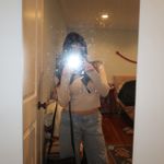 Aerie  cream off the shoulder knit top size M Photo 2