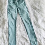 BLANK NYC Sea Foam Green Skinny Jeans Photo 0