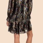 Trina Turk New! CELESTIAL DRESS silk blend mini length, size XS Photo 1