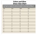 Glow Dress Embellished Bodice Chiffon sweatheart in blue gown size 6 Photo 10