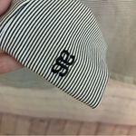 ALBION FIT Albion nylon striped active wear base layer top ladies XS athleisure preppy Photo 2