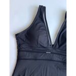 Sealevel swim Eco Essentials Spliced One Piece bathing suit size US 6 Black Photo 2